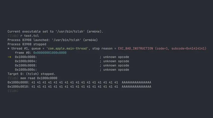 Abusing tclsh to Load (Remote) Shellcode on macOS